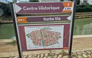 NARBONNE (visite site historique) + Rando Nature (Grand-Castelou)